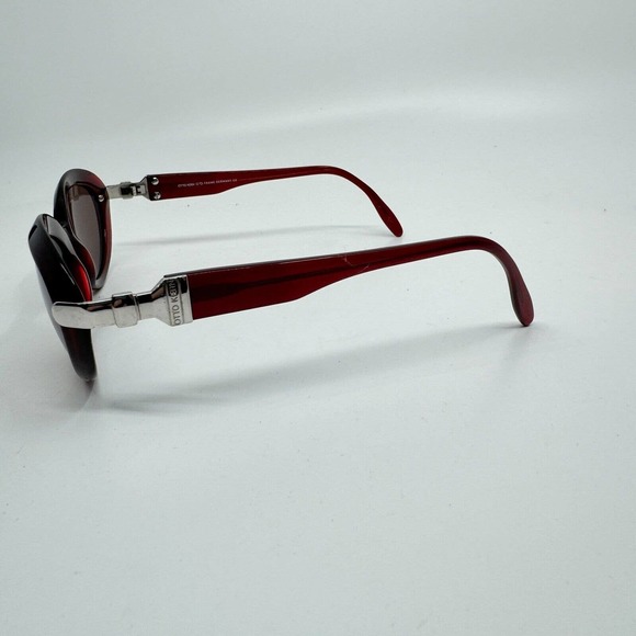 Otto‎ Kern Mod. 9811 619 52 16 Red Oval Sunglasses Frames Oval H9547 main image 8